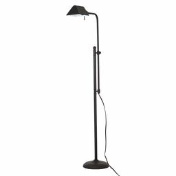 Amazon Brand – Ravenna Home Metal Adjustable Living Room Standing Pharmacy Floor Lamp With LED Light Bulb - 49.75 - 62 Inches, Dark Bronze