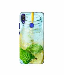 Amazon Brand - Solimo Designer Lemon Juice 3D Printed Hard Back Case Mobile Cover for Xiaomi Redmi Note 7 Pro