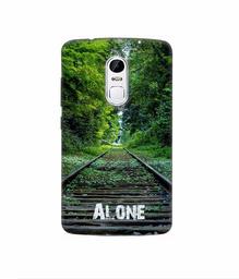 Amazon Brand - Solimo Designer Alone 3D Printed Hard Back Case Mobile Cover for Lenovo Vibe X3