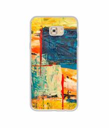 Amazon Brand - Solimo Designer Multicolor Box UV Printed Soft Back Case Mobile Cover for Samsung Galaxy C7 Pro