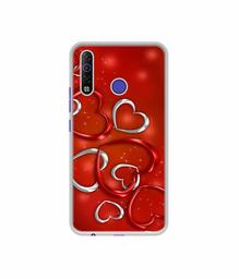 Amazon Brand - Solimo Designer Hearts UV Printed Soft Back Case Mobile Cover for Tecno Camon 12 Air