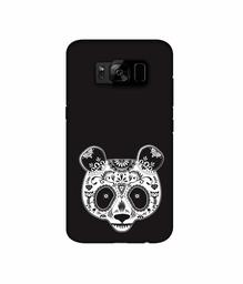 Amazon Brand - Solimo Designer Panda Illustrator 3D Printed Hard Back Case Mobile Cover for Samsung Galaxy S8 Plus