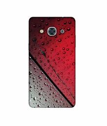 Amazon Brand - Solimo Designer Water Drop On Glass 3D Printed Hard Back Case Mobile Cover for Samsung Galaxy J3 Pro