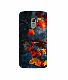 Amazon Brand - Solimo Designer Autumn Leaf 3D Printed Hard Back Case Mobile Cover for Lenovo K4 Note