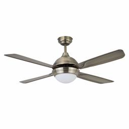 Amazon Brand – Stone & Beam Remote-Controlled 4-Blade Ceiling Fan with Light, 52