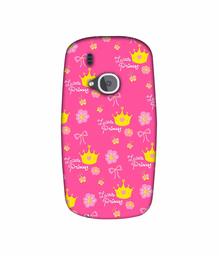 Amazon Brand - Solimo Designer Little Princess Pattern 3D Printed Hard Back Case Mobile Cover for Nokia 3310