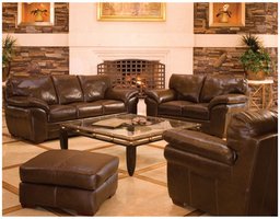 Strathwood Charlotte Leather Furniture Collection