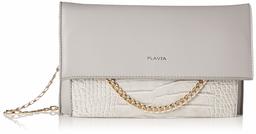 Flavia Women's Clutch (Grey)