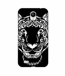 Amazon Brand - Solimo Designer White Tiger 3D Printed Hard Back Case Mobile Cover for Vivo Y21L