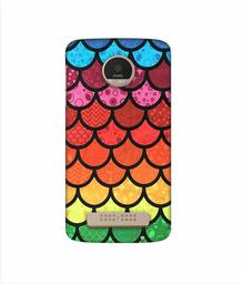 Amazon Brand - Solimo Designer Multicolor Pattern 3D Printed Hard Back Case Mobile Cover for Motorola Moto Z Play