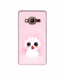 Amazon Brand - Solimo Designer Kitty 3D Printed Hard Back Case Mobile Cover for Samsung Z2