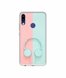 Amazon Brand - Solimo Designer Head Phone UV Printed Soft Back Case Mobile Cover for Tecno Camon I Air 2 Plus