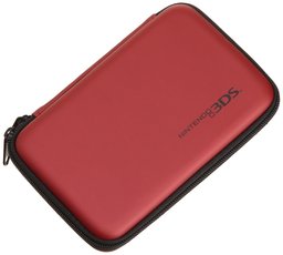 AmazonBasics Carrying Case for Nintendo - New 3DS XL, 3DS XL - Red (Officially Licensed by Nintendo)