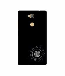 Amazon Brand - Solimo Designer Circle Pattern 3D Printed Hard Back Case Mobile Cover for Sony Xperia L2