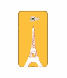 Amazon Brand - Solimo Designer Eiffel Tower 3D Printed Hard Back Case Mobile Cover for Samsung Galaxy C7 Pro