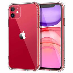 Amazon Brand - Solimo Mobile Cover (Soft & Flexible Back case) for Apple iPhone 11 (Transparent)