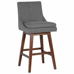 Amazon Brand – Stone & Beam Alaina Contemporary High-Back Swivel Seat Counter Stool, 39