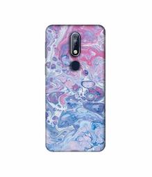 Amazon Brand - Solimo Designer Oil Paint on Marble 3D Printed Hard Back Case Mobile Cover for Nokia 7.1