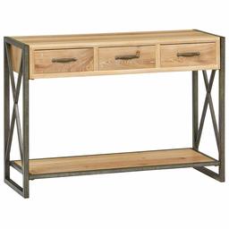 Amazon Brand – Rivet Davenport Industrial Buffet Table, 42.3