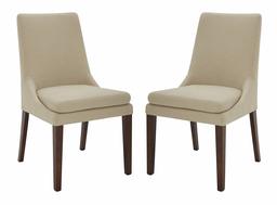 Amazon Brand – Stone & Beam Alaina Upholstered Dining Room Kitchen Chairs, 20