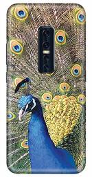 Amazon Brand - Solimo Designer Peacock Design 3D Printed Hard Back Case Mobile Cover for Vivo V17 Pro