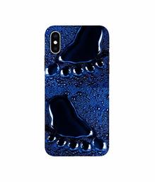 Amazon Brand - Solimo Designer Foot Impression 3D Printed Hard Back Case Mobile Cover for Apple iPhone Xs Max