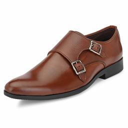 Nubeno Men's Brown Formal Shoes-8 UK (42 EU) (39011)