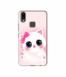 Amazon Brand - Solimo Designer Babby Kitty 3D Printed Hard Back Case Mobile Cover for Vivo V9 / V9 Pro