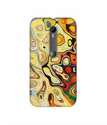 Amazon Brand - Solimo Designer Multicolor Smash Paint 3D Printed Hard Back Case Mobile Cover for Motorola Moto G 3rd Generation