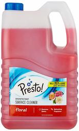 Amazon Brand - Presto! Disinfectant Surface Cleaner - 5 L (Floral)