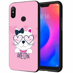 Amazon Brand - Solimo Designer Kitty Printed Hard Back Case Mobile Cover for Redmi 6 Pro