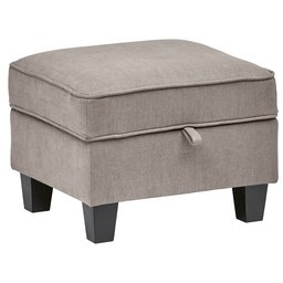 Amazon Brand – Stone & Beam Isabel Traditional Small Storage Ottoman, 24