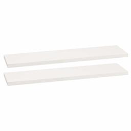 AmazonBasics Floating Shelves - 24-Inch, White, 2-Pack