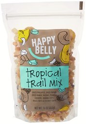 Amazon Brand - Happy Belly Tropical Trail Mix, 16 Ounce