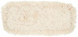 AmazonBasics Dust Mop Head Replacement, Cotton, 18 Inch, 6-Pack (Renewed)