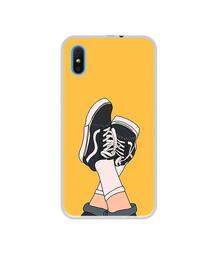 Amazon Brand - Solimo Designer Boy Shoes Pattern UV Printed Soft Back Case Mobile Cover for iVooMi i2 Lite