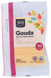 365 EVERYDAY VALUE Sliced Gouda, 8 OZ