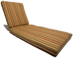 Strathwood Falkner Chaise Lounge Cushion, Donnelly Woodland