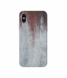 Amazon Brand - Solimo Designer Brush Paint 3D Printed Hard Back Case Mobile Cover for Apple iPhone Xs Max