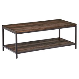 Amazon Brand – Stone & Beam Larson Industrial Wood & Metal Coffee Table, 50