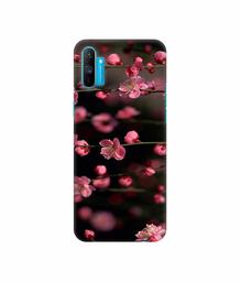 Amazon Brand - Solimo Designer Pink Flowers 3D Printed Hard Back Case Mobile Cover for Realme C3