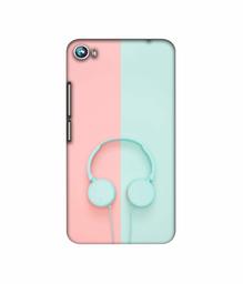 Amazon Brand - Solimo Designer Head Phone 3D Printed Hard Back Case Mobile Cover for Micromax Canvas Fire 4 A107