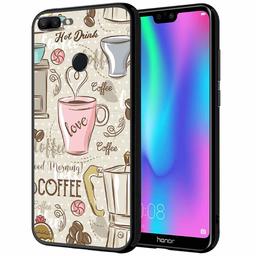 Amazon Brand - Solimo Designer Love Coffee Printed Hard Back Case Mobile Cover for Huawei Honor 9N (D1200)