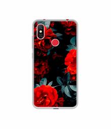 Amazon Brand - Solimo Designer Rose Photography UV Printed Soft Back Case Mobile Cover for Redmi Note 6 Pro