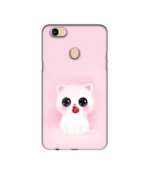 Amazon Brand - Solimo Designer Kitty 3D Printed Hard Back Case Mobile Cover for Oppo F5