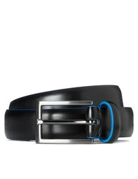 Amazon Brand: Find Men's Pop Colour Belt, Black , l