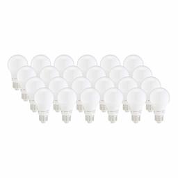 AmazonBasics 60W Equivalent, Daylight, Non-Dimmable, 10,000 Hour Lifetime, A19 LED Light Bulb | 24-Pack (Renewed)