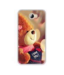 Amazon Brand - Solimo Designer Teddy Bear UV Printed Soft Back Case Mobile Cover for Huawei Honor Bee 4G