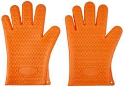 Amazon Basics Guantes de Silicona, para Barbacoa, un par