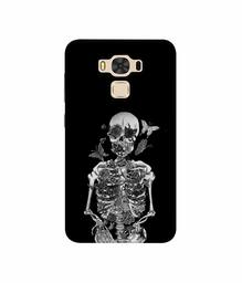 Amazon Brand - Solimo Designer Skeletan 3D Printed Hard Back Case Mobile Cover for Asus Zenfone 3 Max ZC553KL